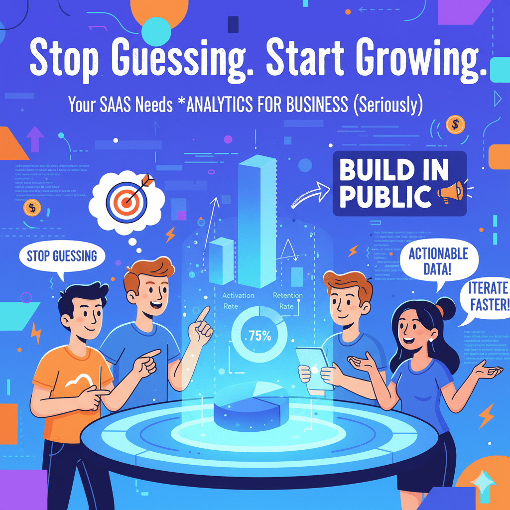 Stop Guessing. Start Growing. Your SaaS Needs Analytics for Business (Seriously) - Growth